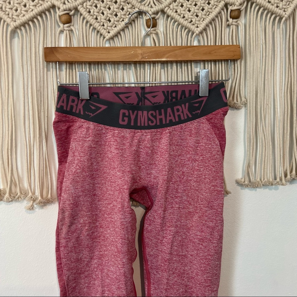 GymShark | shape lifting seamless pink athletic leggings size small - Picture 3 of 11